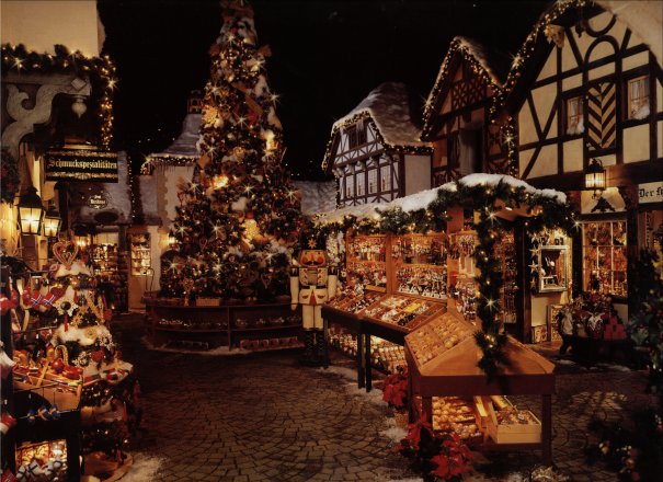 Weihnachtsmarkt - Puzzle Mich